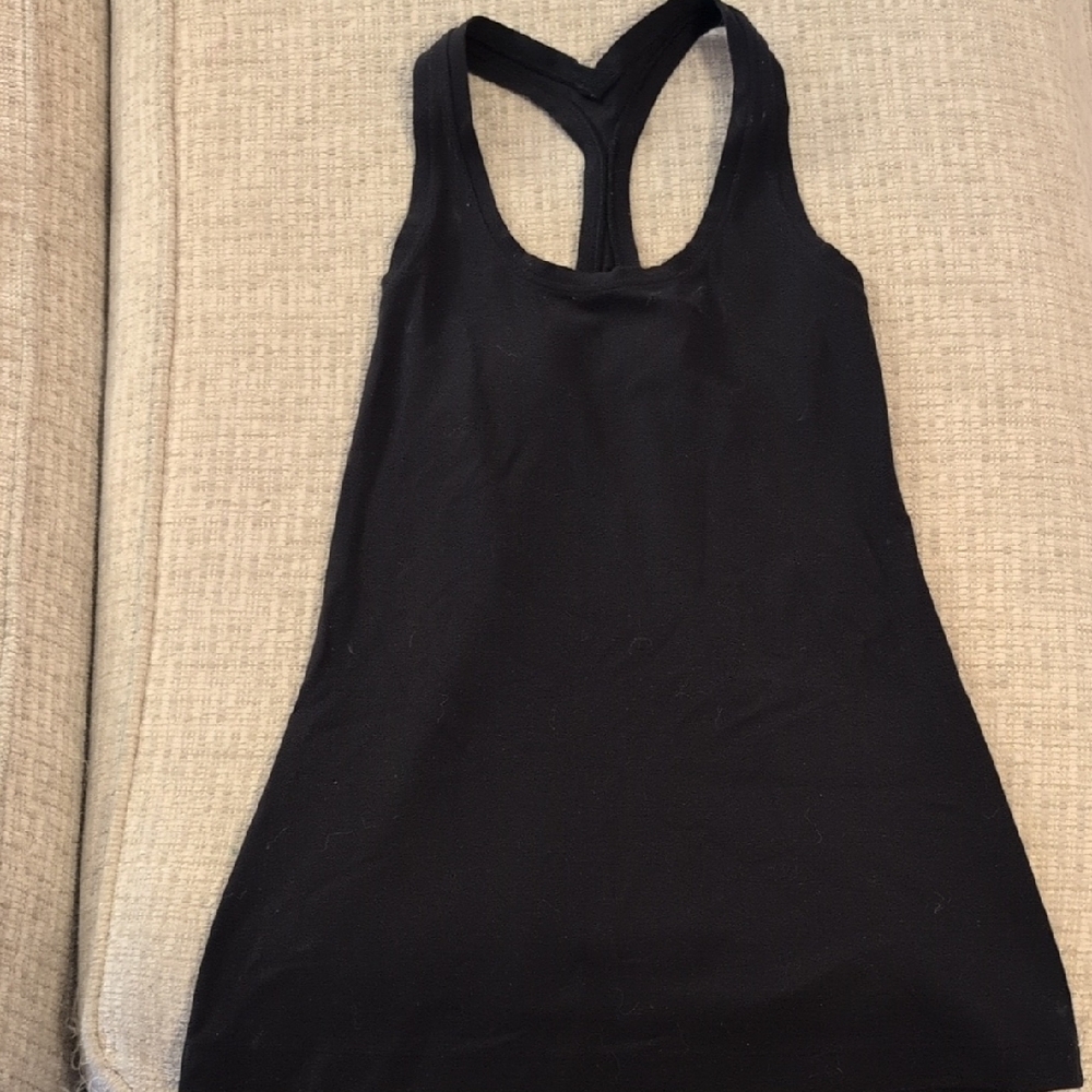 lululemon athletica Black Tank Top